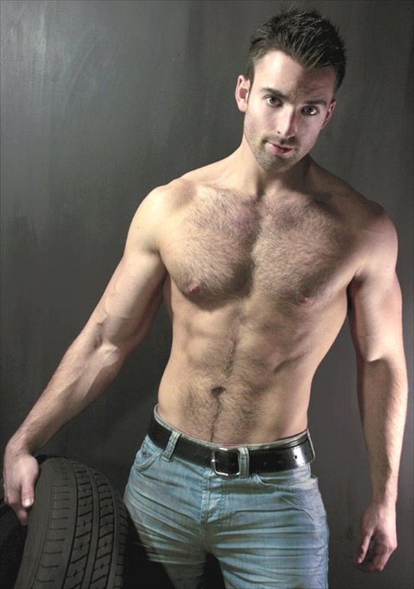 Hairy Male Exhibitionist